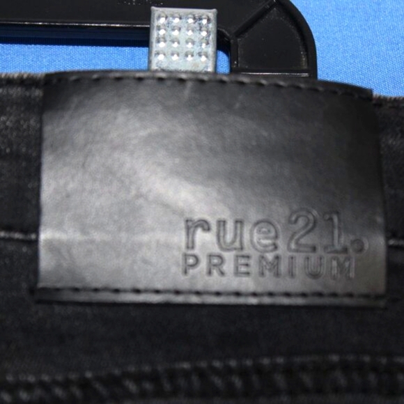 Rue21 Premium Paint Splatter Distressed Jeans Black 34x34 - Picture 10 of 11